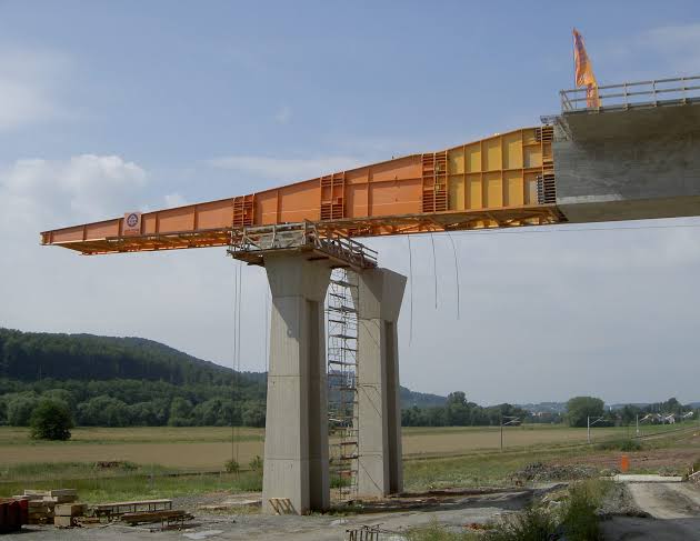 Constructin a Bridge through launching