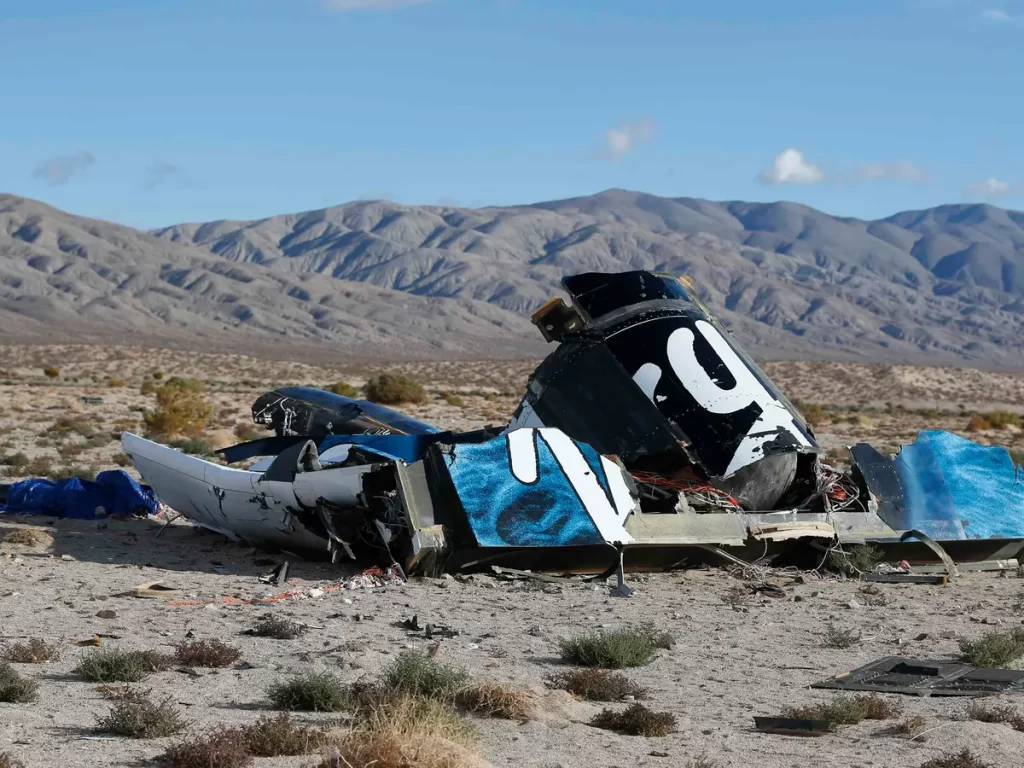 featured image for the 2014 virgin galactic crash