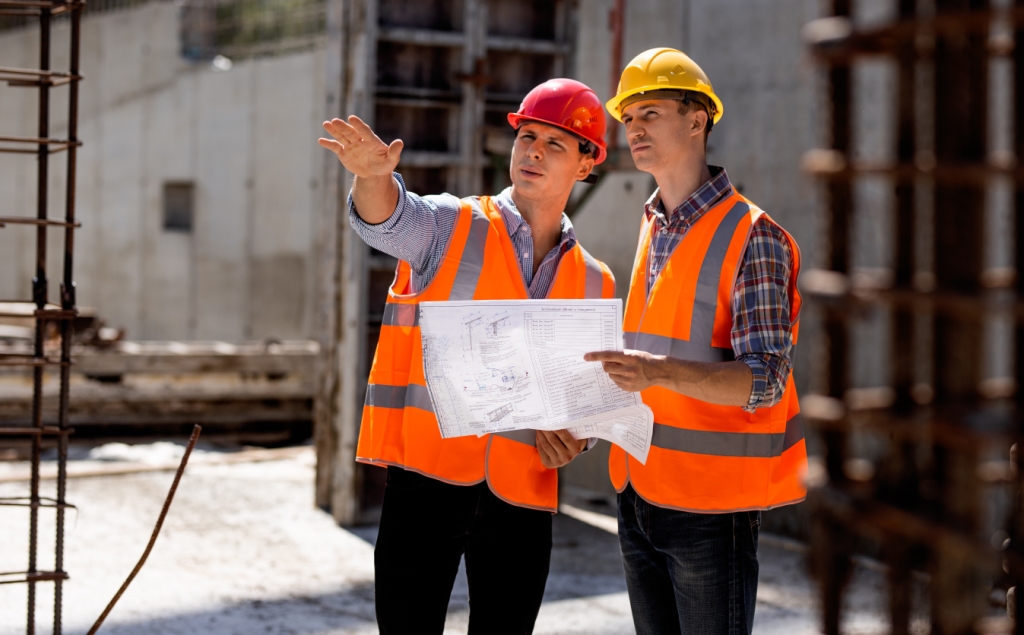 Example of Engineers on site during a site inspection of unauthorized changes