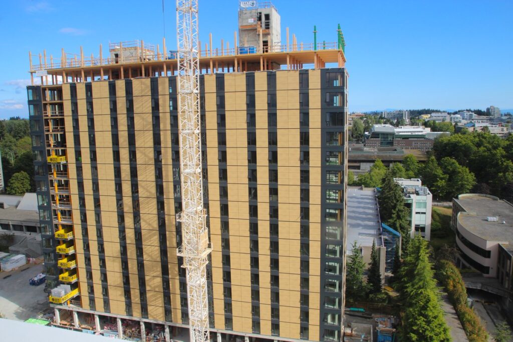 picture showing tallest timber building 