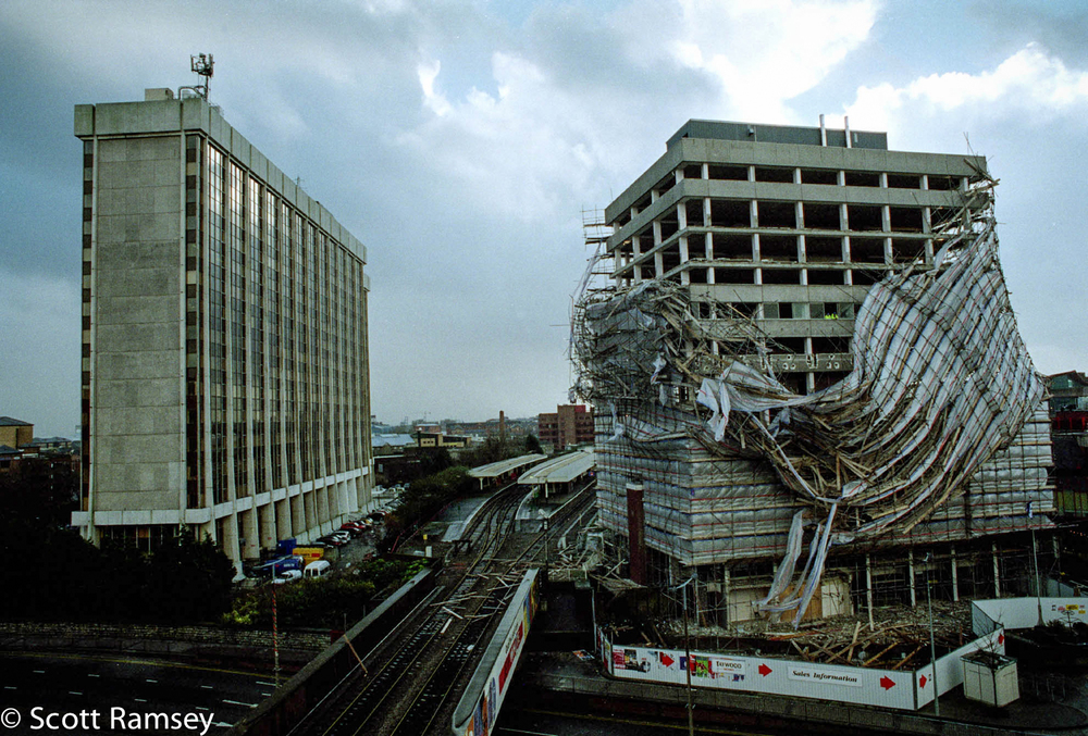 temporary works failure of scaffold