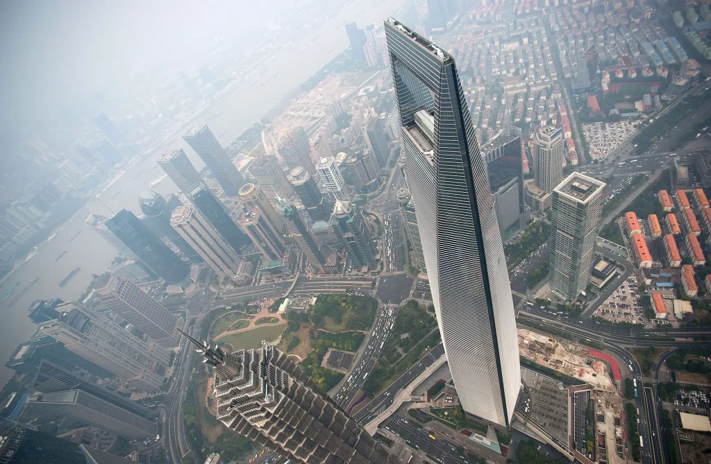 world financial centre shangahai tower: vortex shedding