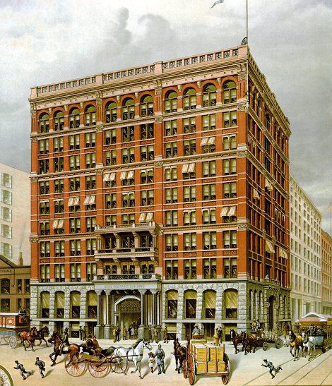 figure showing the home insurance building 