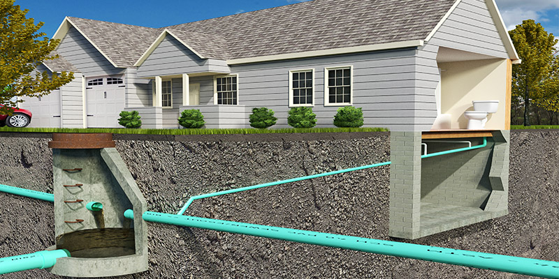 image showing below drainage