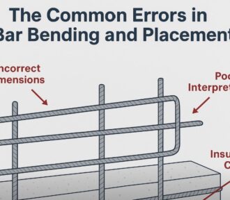 The Common Errors in Bar Bending and Placement