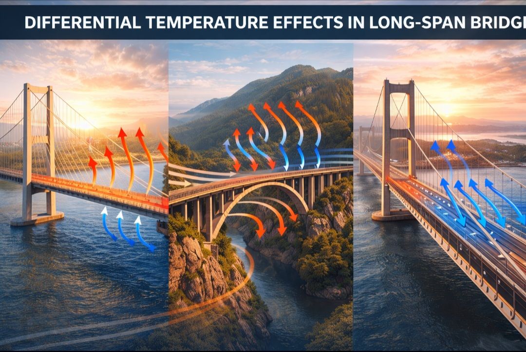 Differential Temperature Effects in Long-Span Bridges - STRUCTURES CENTRE