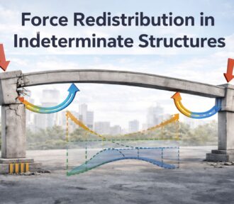 Force Redistribution in Indeterminate Structures