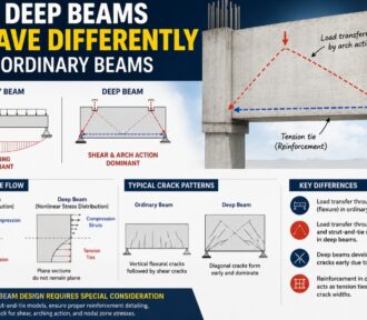 Why Deep Beams Behave Differently from Ordinary Beams
