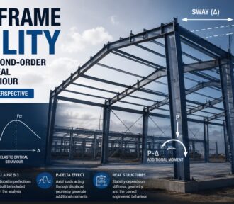 Portal Frame Stability: How Sway and Second-Order Effects Govern Structural Behaviour