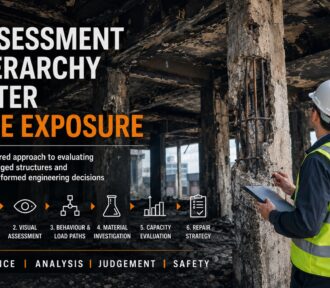 Fire-Damaged Structures – Assessment Hierarchy After Fire Exposure