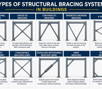 Types of Structural Bracing Systems in Buildings