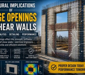 Structural Implications of Large Openings in Shear Walls