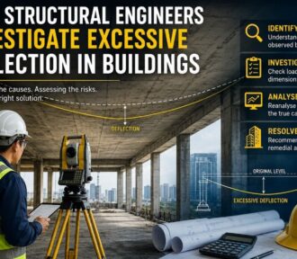 How Structural Engineers Investigate Excessive Deflection in Buildings