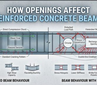 How Openings Affect the Behaviour of Reinforced Concrete Beams